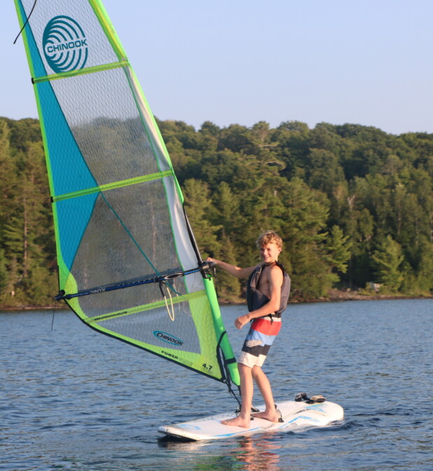 Windsurfing at Kilcoo